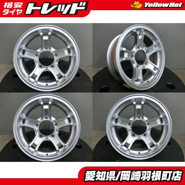 WEDS KEELER FORCE 美品 中古 4本セット 15インチ 5.5J +5 5/139.7