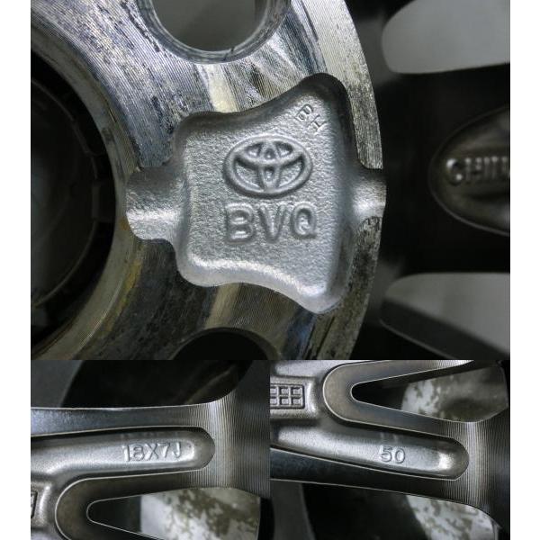 ヴォクシー 215/45R18 ROADSTONE 新品 夏 タイヤ 中古 ホイール 4本