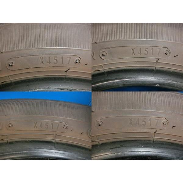 送料無料 中古 ダンロップ エナセーブ ECO300+ 155/65R14 75S 4本  