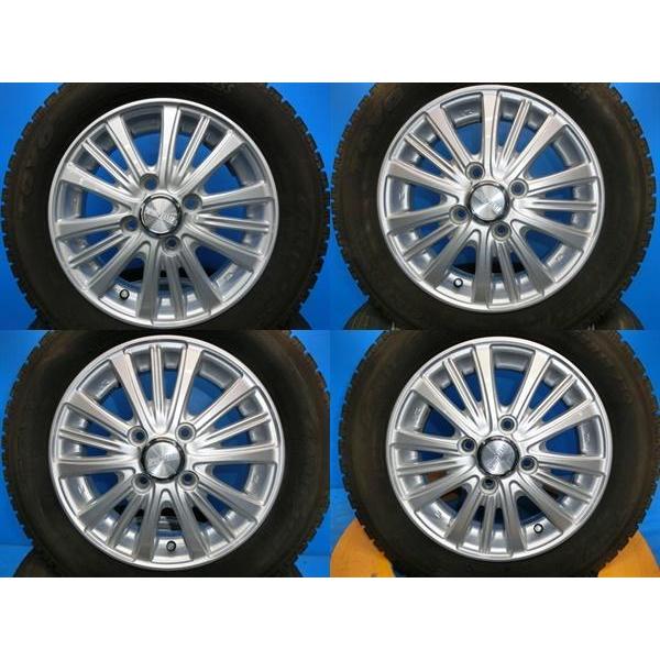 中古スタッドレスタイヤ アルミホイール TOYO G5 155/65R13