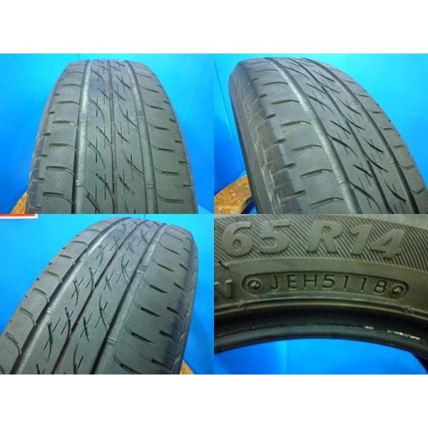 送料無料 中古 ブリヂストン ネクストリー 155/65R14 75S 4本セット ...