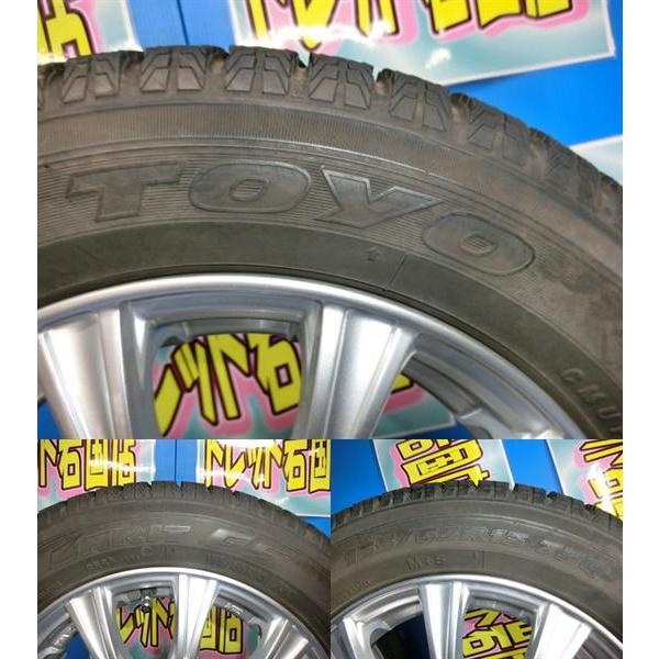 155/65R13 TOYO GARIT G5 中古スタッドレス 4本 17年製