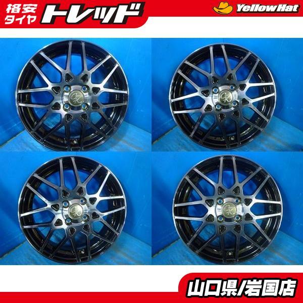 送料無料 展示品 未使用 アルミホイール 4本セット マナレイスポーツ