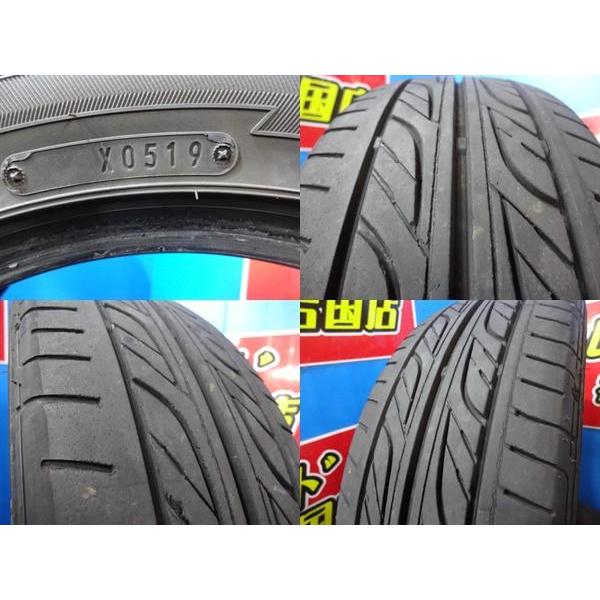 送料無料 中古夏タイヤ 4本セット グッドイヤー EAGLE LS2000 165/55R14 72V 2019年製 オッティ ライフ ゼスト MAX ekスポーツ プレオ ネイ｜tire-shop-tread｜03