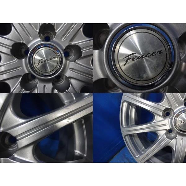 送料無料 中古アルミホイール 4本セット Fencer フェンサー 15 送料無料 中古アルミホイール 4本セット Fencer フェンサー 15