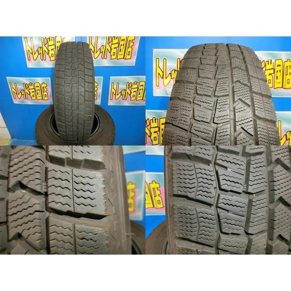 送料無料 中古 スタッドレス ダンロップ ウィンターマックス WM02 185/70R14 88Q ホイール 4本 フリード ノート カローラアクシオ｜tire-shop-tread｜03