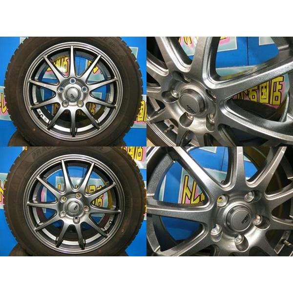 送料無料 中古 スタッドレス ヨコハマ プラクティバアイス BP02 205/60R16 92Q ホイール 4本 ノア ヴォクシー｜tire-shop-tread｜07