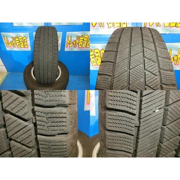 送料無料 中古 スタッドレス ブリヂストン ブリザック 195/65R15 91Q ホイール 4本 クラウン エスクァイア ノア ヴォクシー アクセラ｜tire-shop-tread｜04