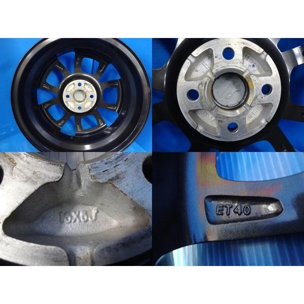 送料無料 美品 中古 SUZUKI スズキ クロスビー 純正アルミ 4本セット 
