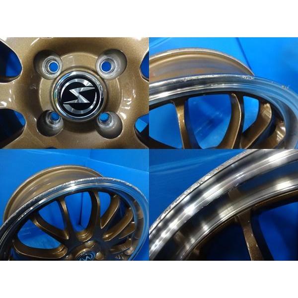 送料無料 中古アルミホイール 4本 BADX バドックス S-HOLD エス 送料無料 中古アルミホイール 4本 BADX バドックス S-HOLD エス