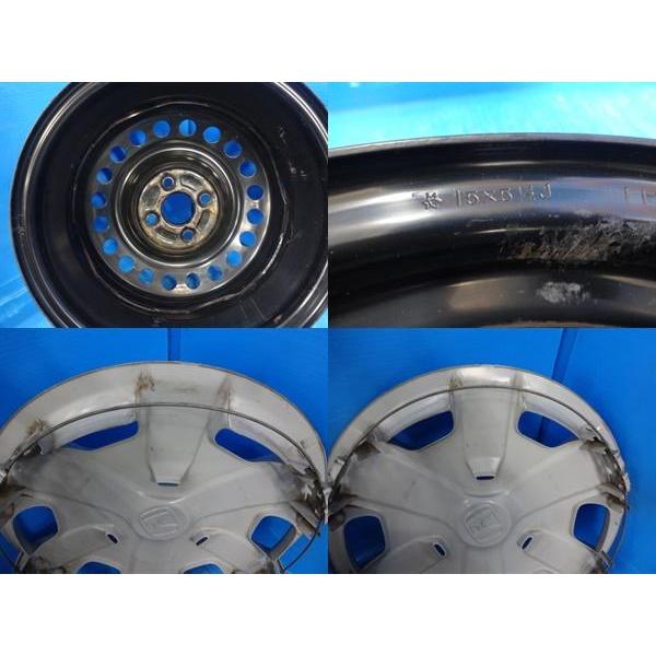 ホンダ純正 フィット シャトル フリード インサイト 鉄 ホイール