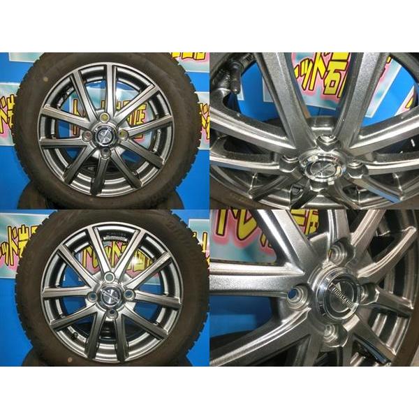 スペーシア、パレット☆155/65R14☆ブリザックVRX2☆バリ溝2021年製