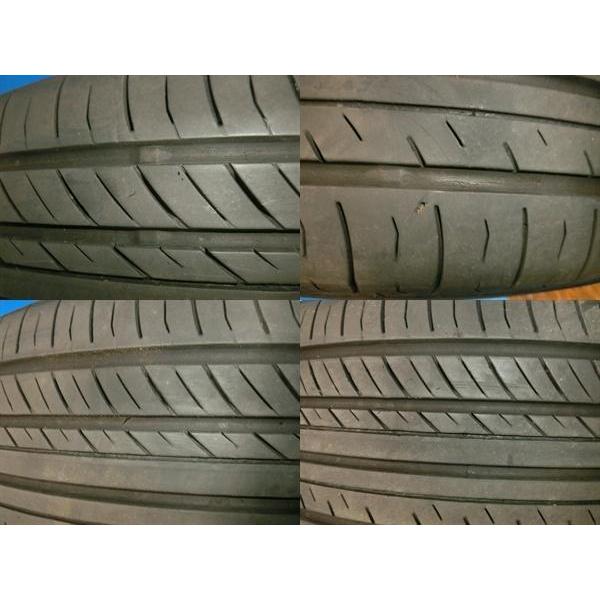 ヨコハマタイヤ 送料無料 中古 ブルーアース E50 185/65R15 88S