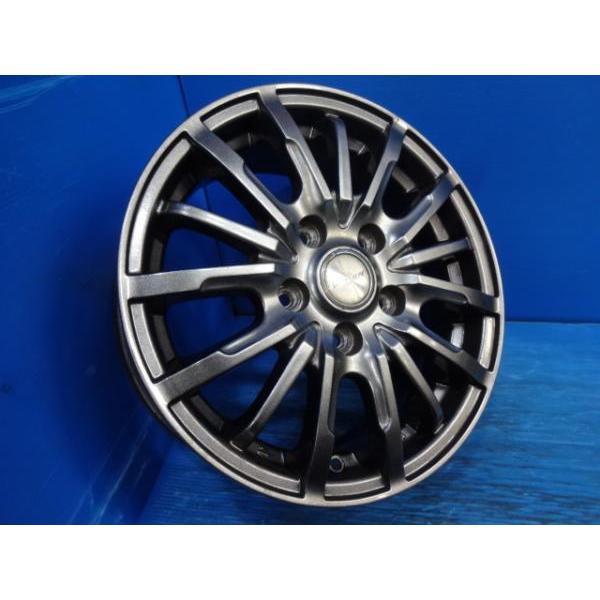 送料無料 中古アルミホイール 4本 LEBEN レーベン 15-6.0J IS53 5H 