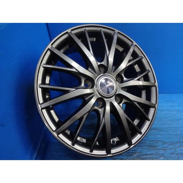 送料無料 中古アルミホイール 4本 ウエッズ ravrionラブリオン 15-6.0J