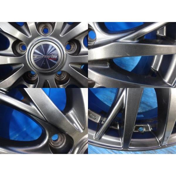 送料無料 中古アルミホイール 4本 ウエッズ ravrionラブリオン 15-6.0J