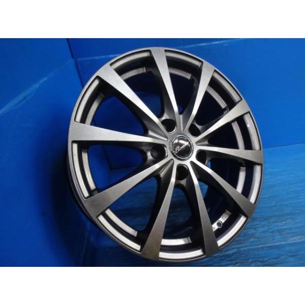 送料無料 中古アルミホイール 4本 Exceeder エクシーダー 17-7.0J IS38