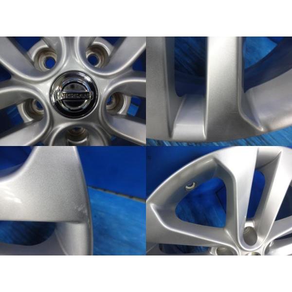送料無料 中古 NISSAN ニッサン 日産 ジューク 純正アルミ 4本 17-7.0J 