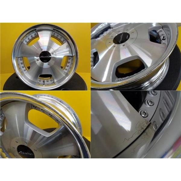 中古ホイール 4本セット WORK ユーロライン DH 17インチ 7.5J 中古ホイール 4本セット WORK ユーロライン DH 17インチ 7.5J