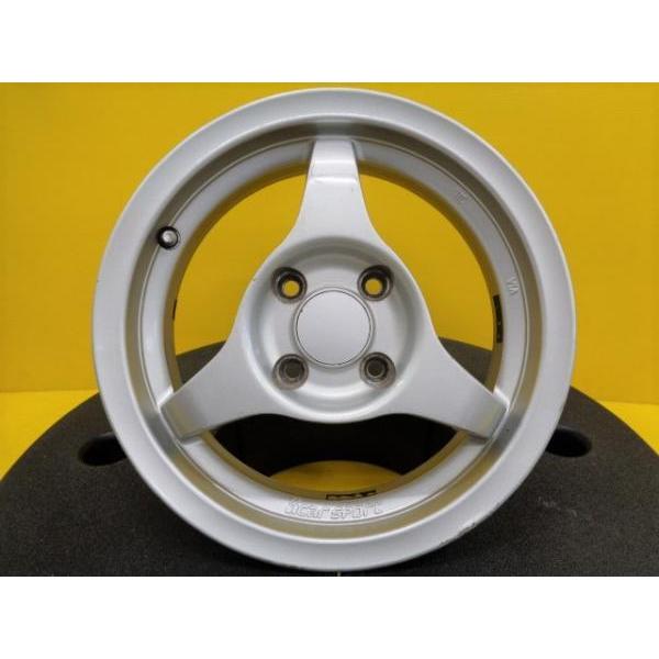 中古ホイール 4本セット KCAR SPORT 14インチ 5.0J +45 4H-100 軽 