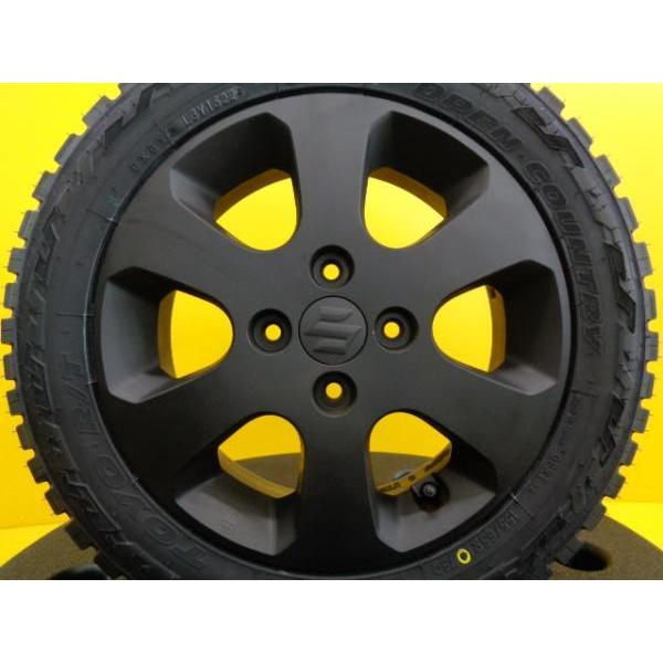 TOYO TIRES ゴツゴツ タイヤホイール 4本セット 中古 スズキ純正 14 