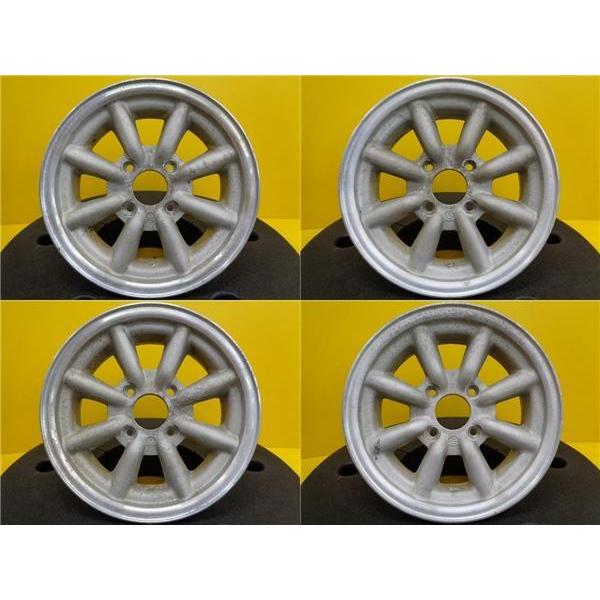 中古ホイール 4本セット ワタナベ 8スポーク Bタイプ 14インチ 6 0j 21 4h 114 3 ハブ74mm 旧車 に リペア レストア 用にいかがですか E063 タイヤショップトレッド 通販 Yahoo ショッピング