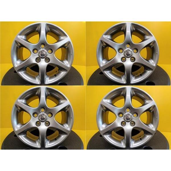 中古ホイール 4本セット トヨタ 160系 アリスト 純正 16インチ 7.5J +