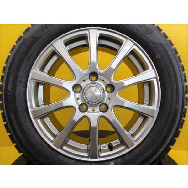 ヨコハマタイヤ 冬 タイヤホイール 4本セット 中古 レイシア 16インチ