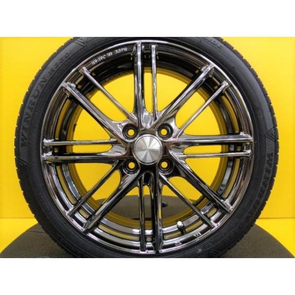 タイヤホイール 4本セット 中古 ECOFORME 16インチ + 新品 WR R330 165 