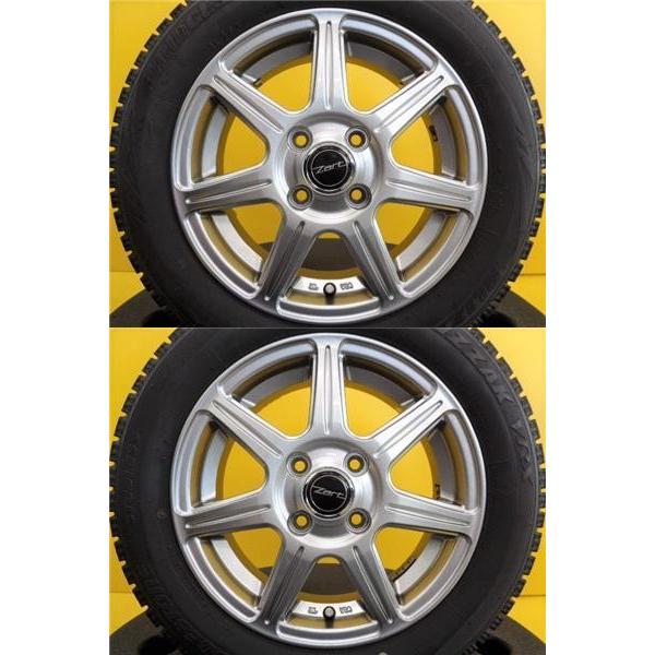軽自動車 冬タイヤ ブリヂストン ブリザック 155/65R14 2019年製 Zart  