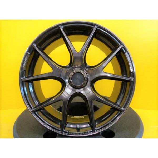 中古ホイール 2本 RAYS HOMURA 2X5S 18インチ 8.0J +50 5H112 ハブ73mm