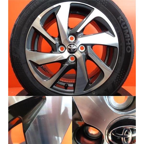 KUMHO 新型アクア 中古 トヨタ アクア純正 16インチ 新品 クムホ