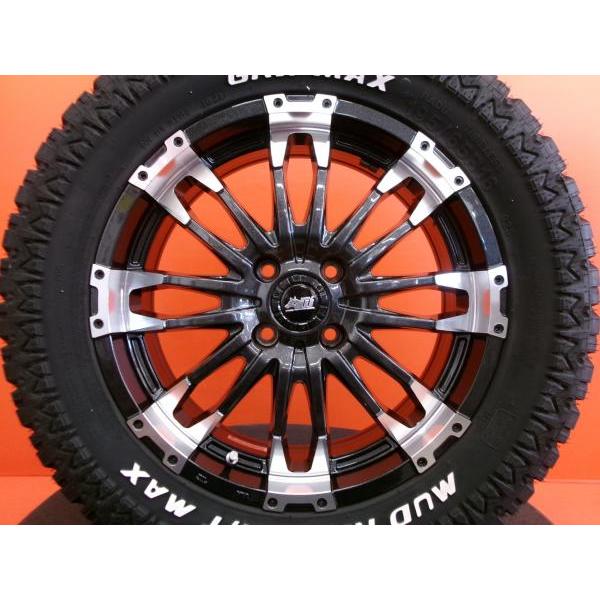 ライズ ロッキー MAD CROSS WOLF 16インチ 4H-100 GRIPMAX MUD ライズ ロッキー MAD CROSS WOLF 16インチ 4H-100 GRIPMAX MUD