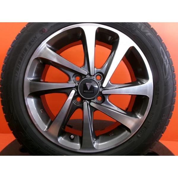 DUNLOP アクア ヴィッツ 中古 モデリスタ スピンエアー2 15 DUNLOP アクア ヴィッツ 中古 モデリスタ スピンエアー2 15