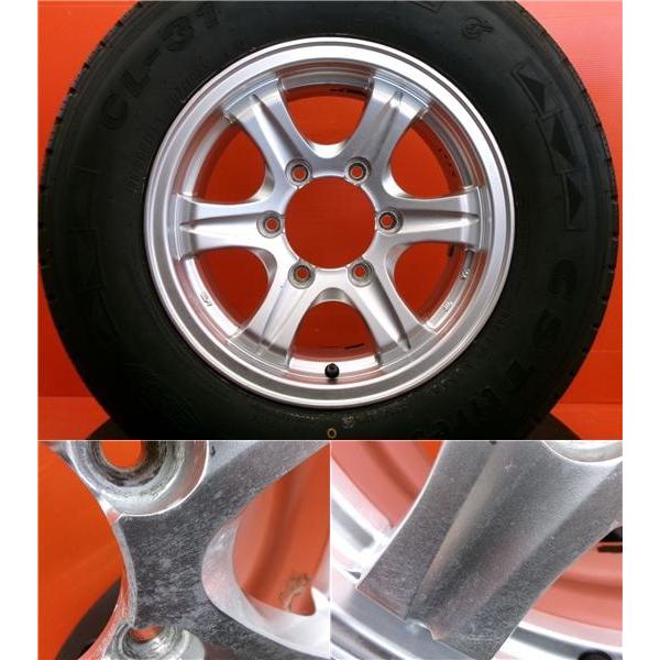 ハイエース 中古 キーラー 15インチ 6H-139.7 新品 CST CL31 195/80R15 