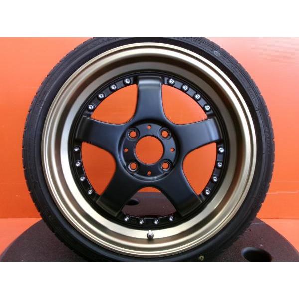 ステレスレーシングk35 □ STEALTH Racing K35 □ 前後異幅&スーパーディープ2段リム