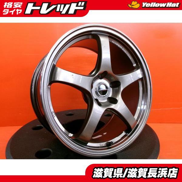 中古ホイール 4本 ホットスタッフ クロススピード 18インチ 8.5J +38