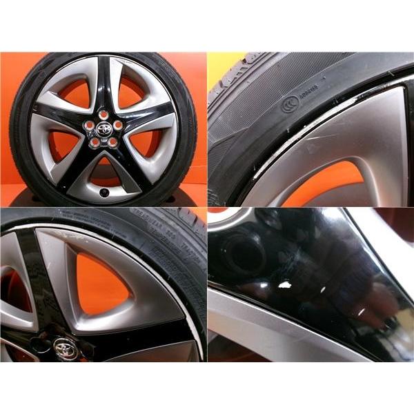 ◾️美品◾️トヨタ50後期純正プリウスAツーリング　ホイールタイヤ215/45R17 50系プリウス 後期 Aツーリング専用17インチ 純ベタ 新品