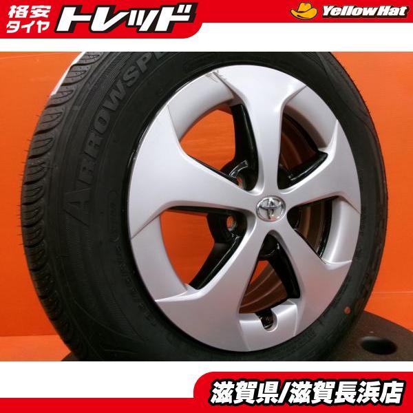 プリウス ウィッシュ 夏タイヤ 中古 トヨタ プリウス純正 15インチ 5H 