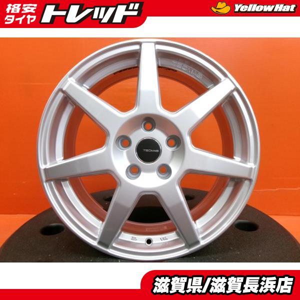 中古ホイール 4本 TECMAG Type 207R 17インチ 7J +40 5H-112 ハブ57.1