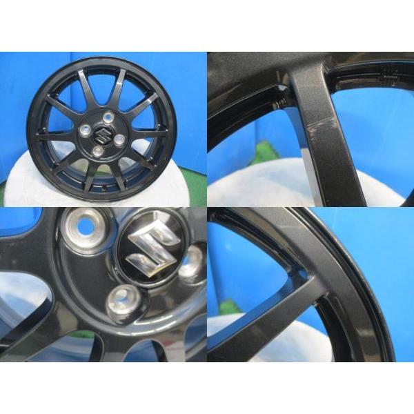 4本 中古 スズキ アルトワークス ENKEI製 純正 アルミホイール