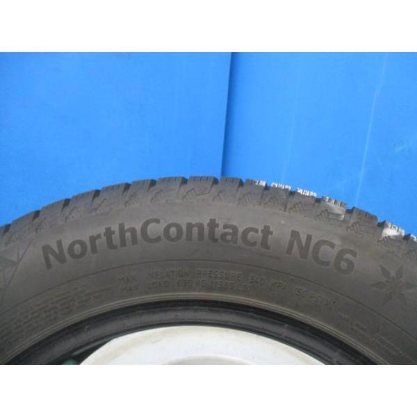 4本 2019年製 中古 スタッドレス タイヤ コンチネンタル NorthContact NC6 185/65R15 92T ノート フリード デミオなどに｜tire-shop-tread｜08