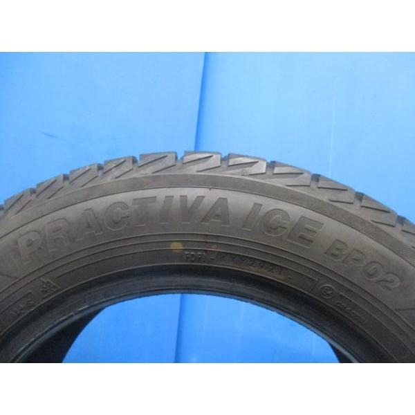 4本 バリ山!! 2021年製 中古 スタッドレス タイヤ PRACTIVA ICE BP02 215/60R16 95Q エスティマ ヴェゼル オデッセイ フォレスターなど｜tire-shop-tread｜07