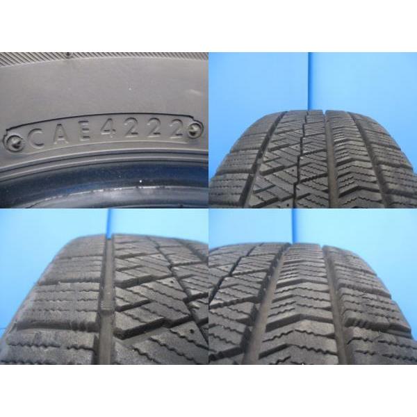 4本 バリ山!! 2022年製 中古 スタッドレス タイヤ ブリヂストン  