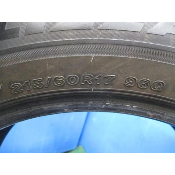 4本 2021年製 中古 スタッドレス タイヤ ブリヂストン BLIZZAK VRX3 215/60R17 96Q ヴェルファイア アルファード エルグランドなどに｜tire-shop-tread｜07