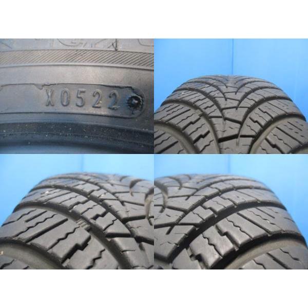 4本 2022年製 中古 オールシーズン タイヤ ダンロップ ALL SEASON MAXX AS1 155/65R13 73H 軽自動車 モコ ライフ アルト ワゴンR など｜tire-shop-tread｜03