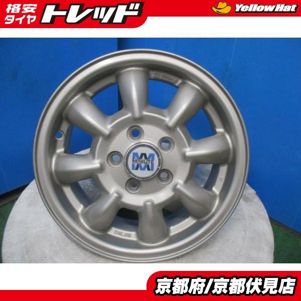 純正　MINILITE 14インチ アルミホイール セット 4本 4本 中古 SUBARU スバル ミニライト MINILITE アルミホイール 14インチ