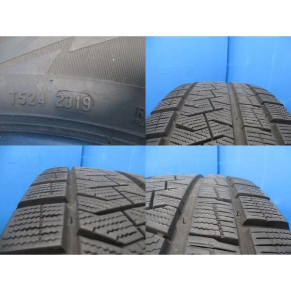 4本 2019年製 中古 スタッドレス タイヤ ピレリ ice ASIMMETRICO 225/65R17 102Q NX RAV4 ハリアー エクストレイル CX-5 等｜tire-shop-tread｜05