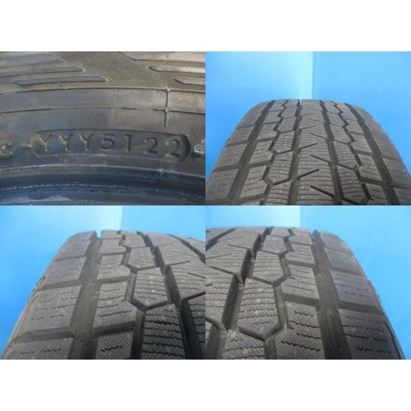 4本 バリ山!! 2022年製 中古 スタッドレス タイヤ ヨコハマ iceGUARD G075 235/60R18 107Q RX CR-V CX-7 GLC など｜tire-shop-tread｜03