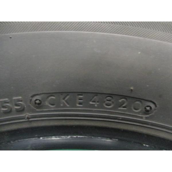 1本 2020年製 中古 夏 サマータイヤ ブリヂストン エコピア ECOPIA RD613 195/80R15 107/105N LT ハイエース キャラバンなどに｜tire-shop-tread｜05